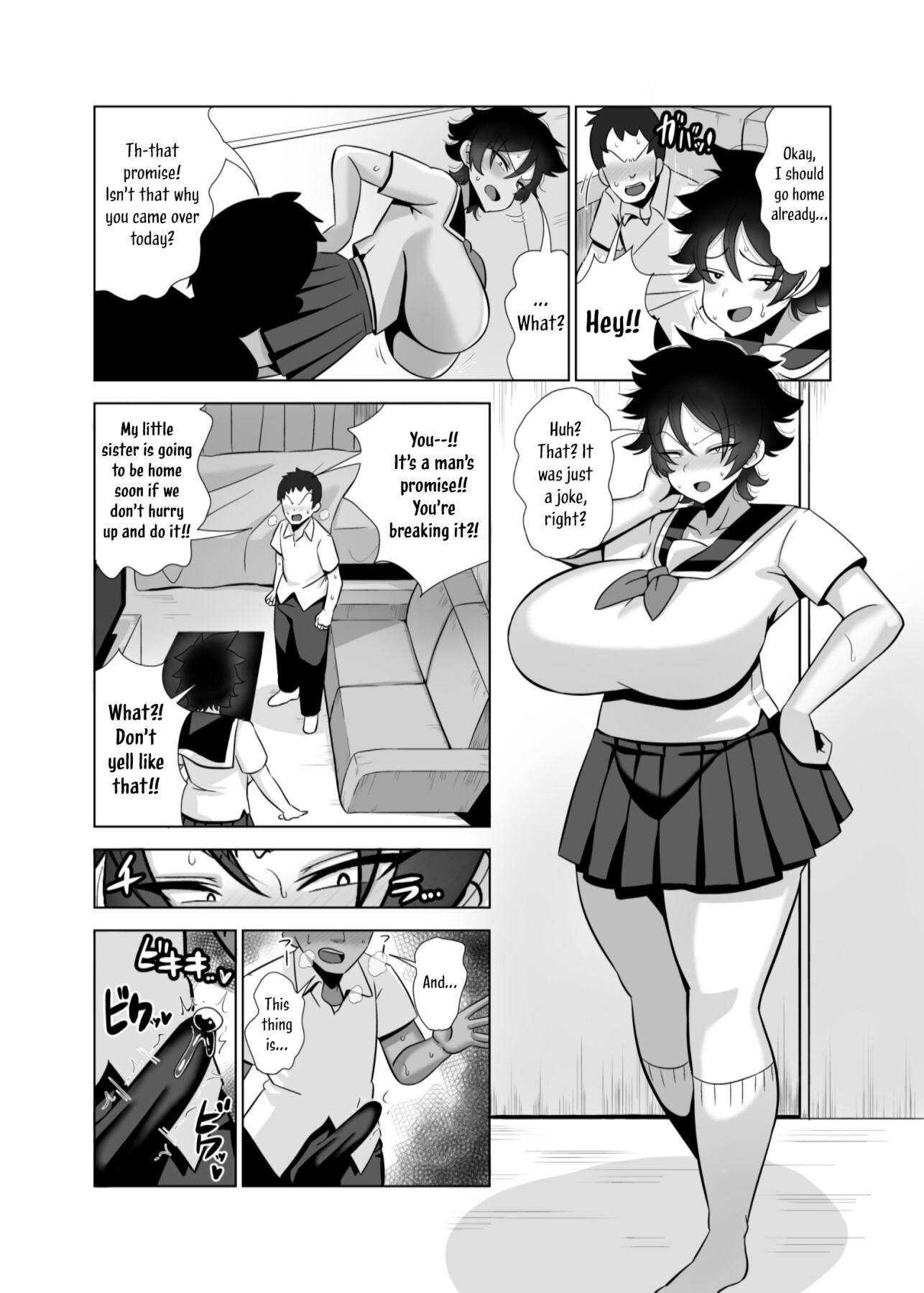 Hentai Manga Comic-I Turned into a Girl Because of TS and Had Hardcore Sex with My Male Friend-Read-3